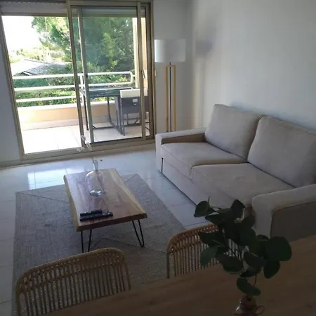 3bdr Terrasse Sea View Parking Pool Tennis أنتيب